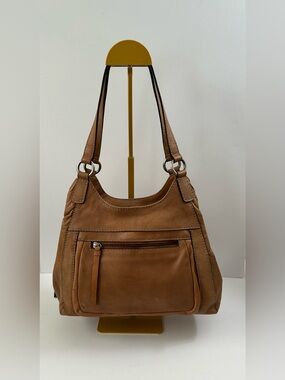 COLORADO- Everyday Tan Leather Hobo/Shoulder Bag